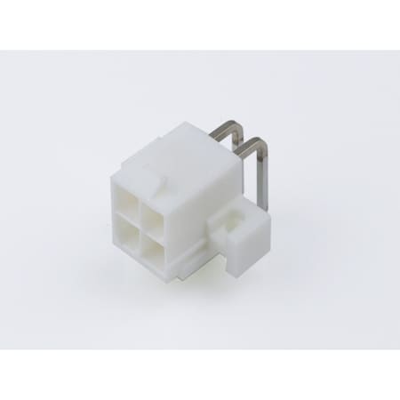 Molex Rectangular Power Connector, 4 Contact(S), Male, Solder Terminal, Receptacle 39294049